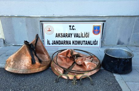 Aksaray’da Hırsızlık Operasyonu: Bir Koli Makarna Bir Koli Çay Çalmış